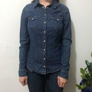 Denim Button Up Shirt